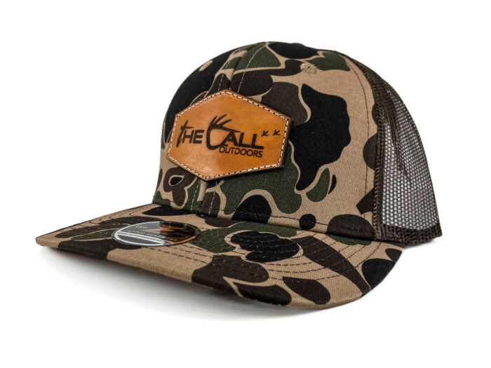 TCO Waterfowl Leather Patch Hat