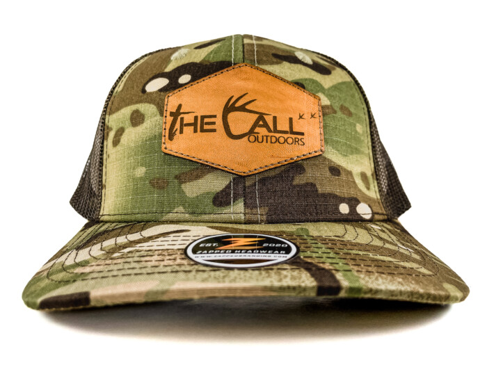 Leather Patch Camo TCO Hat - Image 2
