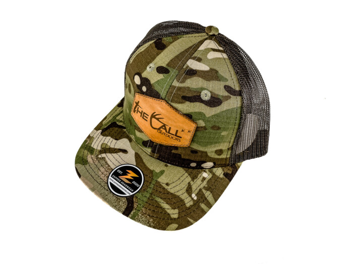 Leather Patch Camo TCO Hat